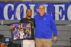 MBBall Senior Day  Men's Basketball Senior Day. - Photo By: KEITH NORDSTROM : Wheaton, basketball, Senior Day